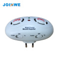 Battery powered ultrasonic mouse pest repeller device